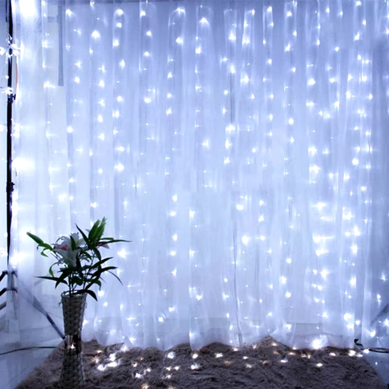 USB Festoon String Lights - Decorative Fairy Garland for Home, Christmas, Ramadan, and New Year Celebrations