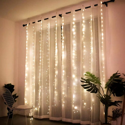 USB Festoon String Lights - Decorative Fairy Garland for Home, Christmas, Ramadan, and New Year Celebrations